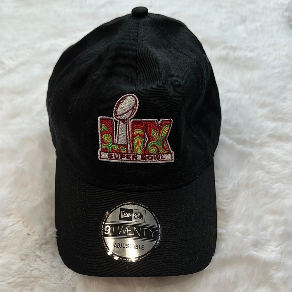 NWT New Era Super Bowl LXI 2025 New Orleans Adjustable Hat Black